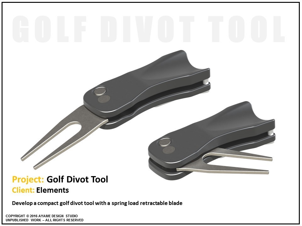Golf Divot Tool
